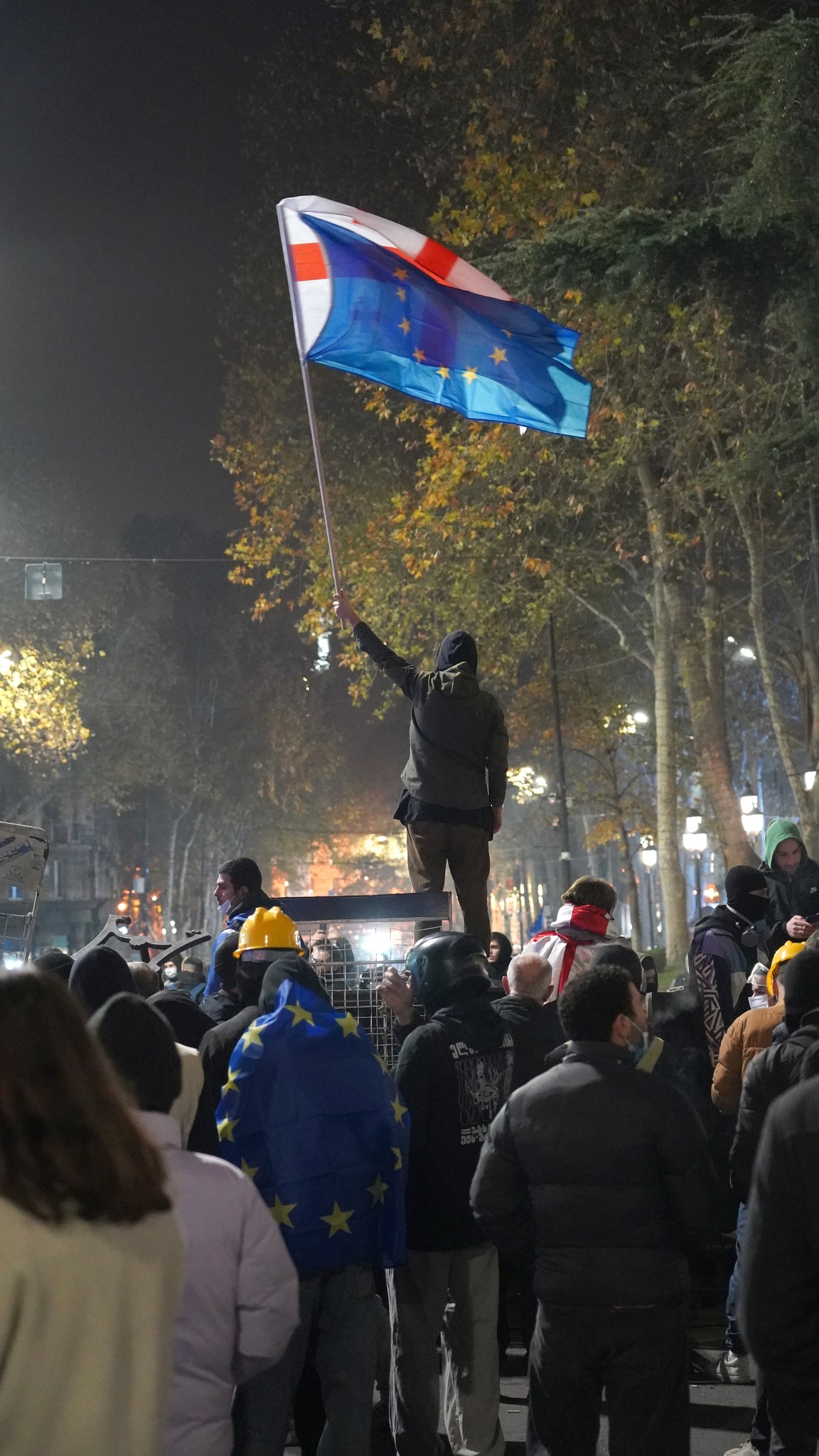 Maia Sandu a vorbit la telefon cu Salome Zurabișvili. În Georgia continuă protestele: liderul unui partid de opoziție - reținut 