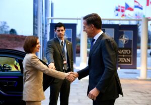 Maia Sandu și Mark Rutte, întrevedere la Bruxelles: „NATO va continua să sprijine reziliența Moldovei” (FOTO)