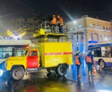 (ВИДЕО) В Кишиневе из-за сбоя сети запаздывают троллейбусы