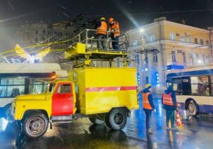 (ВИДЕО) В Кишиневе из-за сбоя сети запаздывают троллейбусы