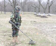 (ФОТО) В Штефан-Водэ во время сельхозработ нашли снаряды времен Второй мировой войны