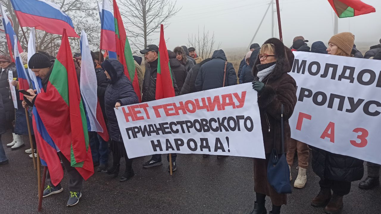 Proteste în regiunea transnistreană? Presa de la Tiraspol: acțiunile au loc la punctele de control Tighina, Rîbnița și Dubăsari FOTO/VIDEO