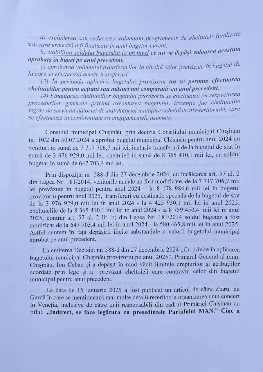 Denunț la Procuratura Generală. Consilieri PAS: „Primarul a depășit flagrant atribuțiile de serviciu”