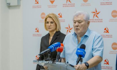 Foto: Vladimir Voronin și Irina Vlah