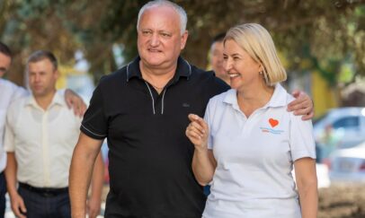 Igor Dodon și Irina Vlah